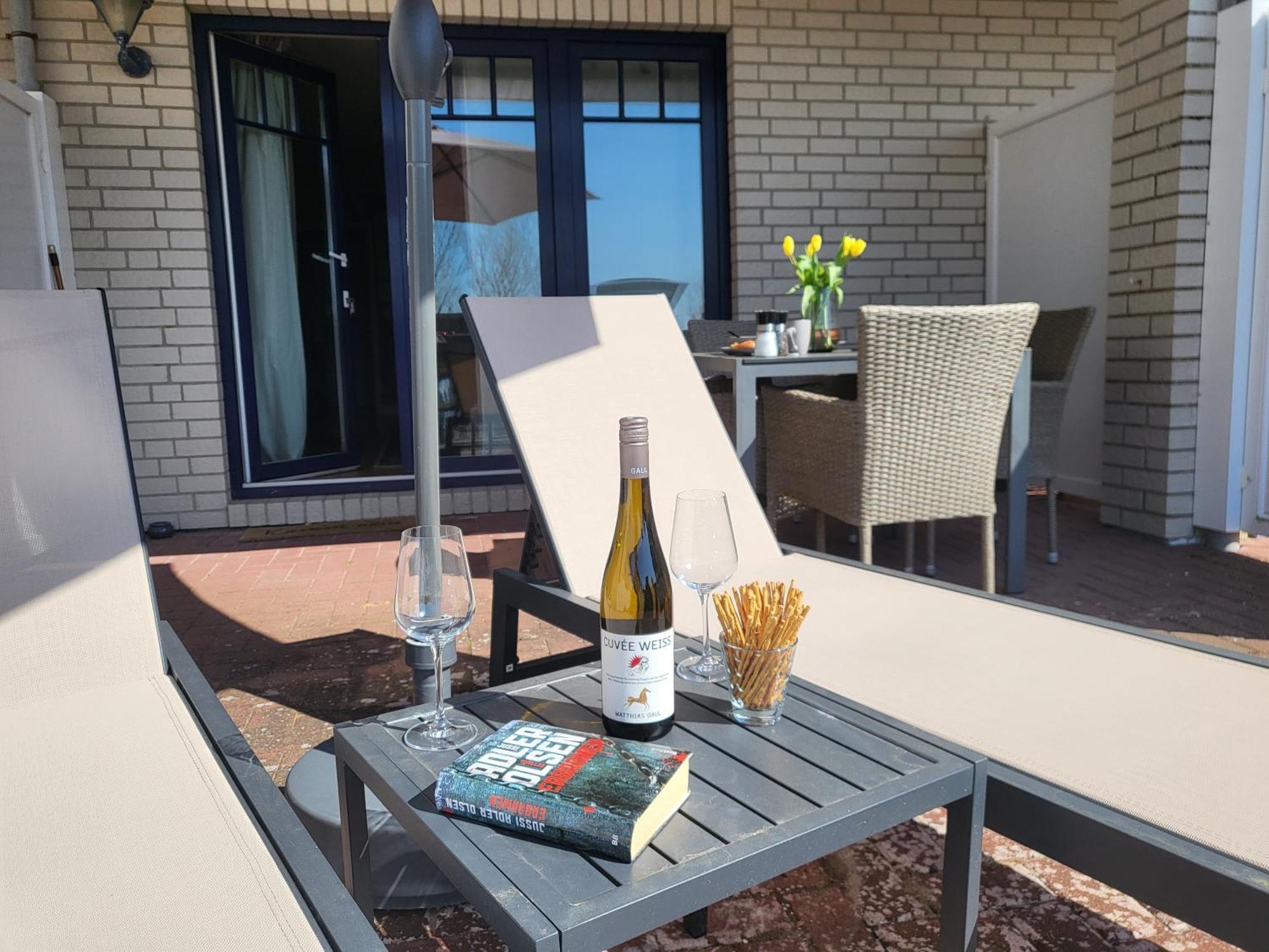 Ferienwohnung Deichglueck - Direkt Am Boehler Sandstrand Sankt Peter-Ording Esterno foto