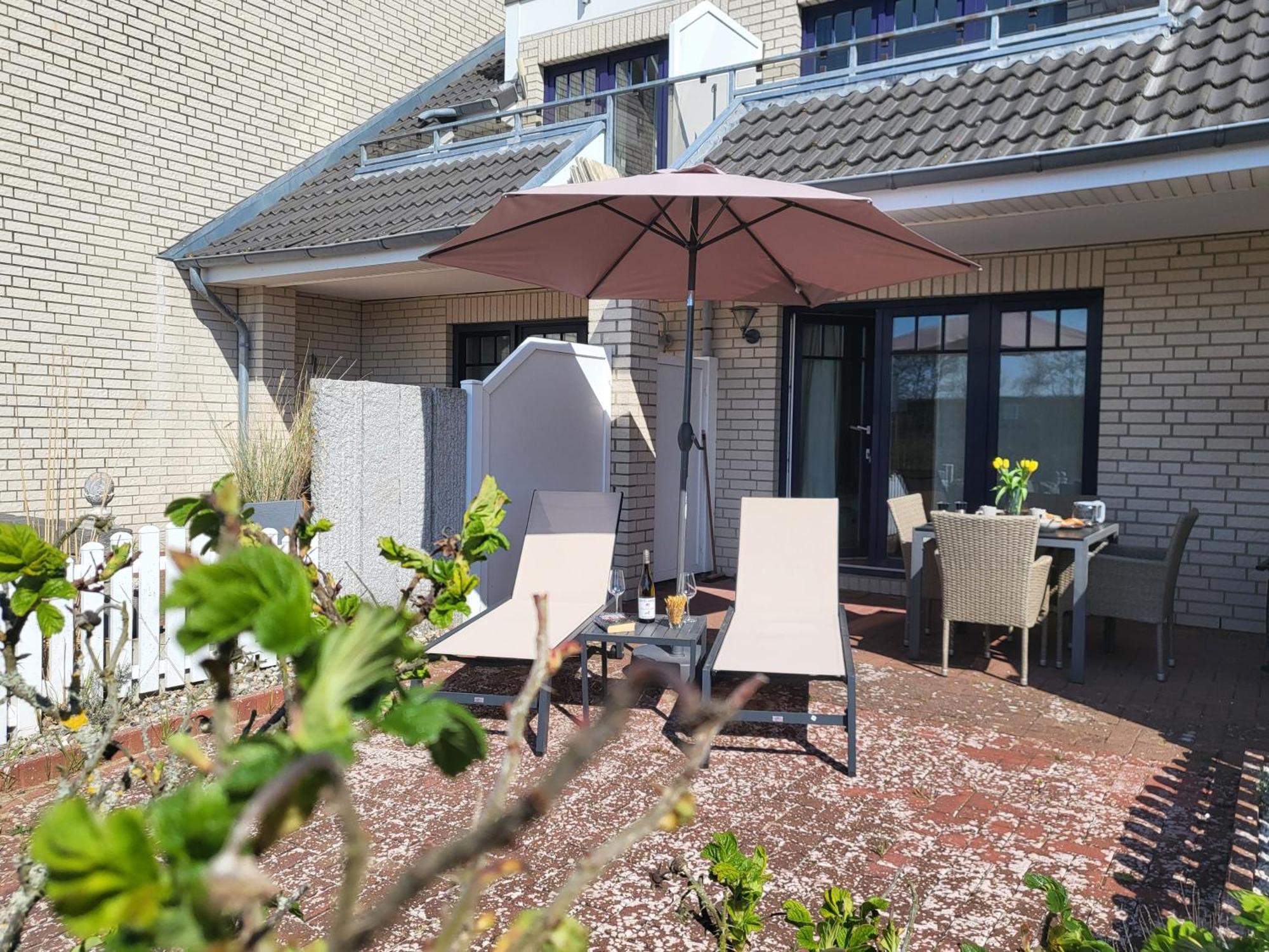 Ferienwohnung Deichglueck - Direkt Am Boehler Sandstrand Sankt Peter-Ording Esterno foto