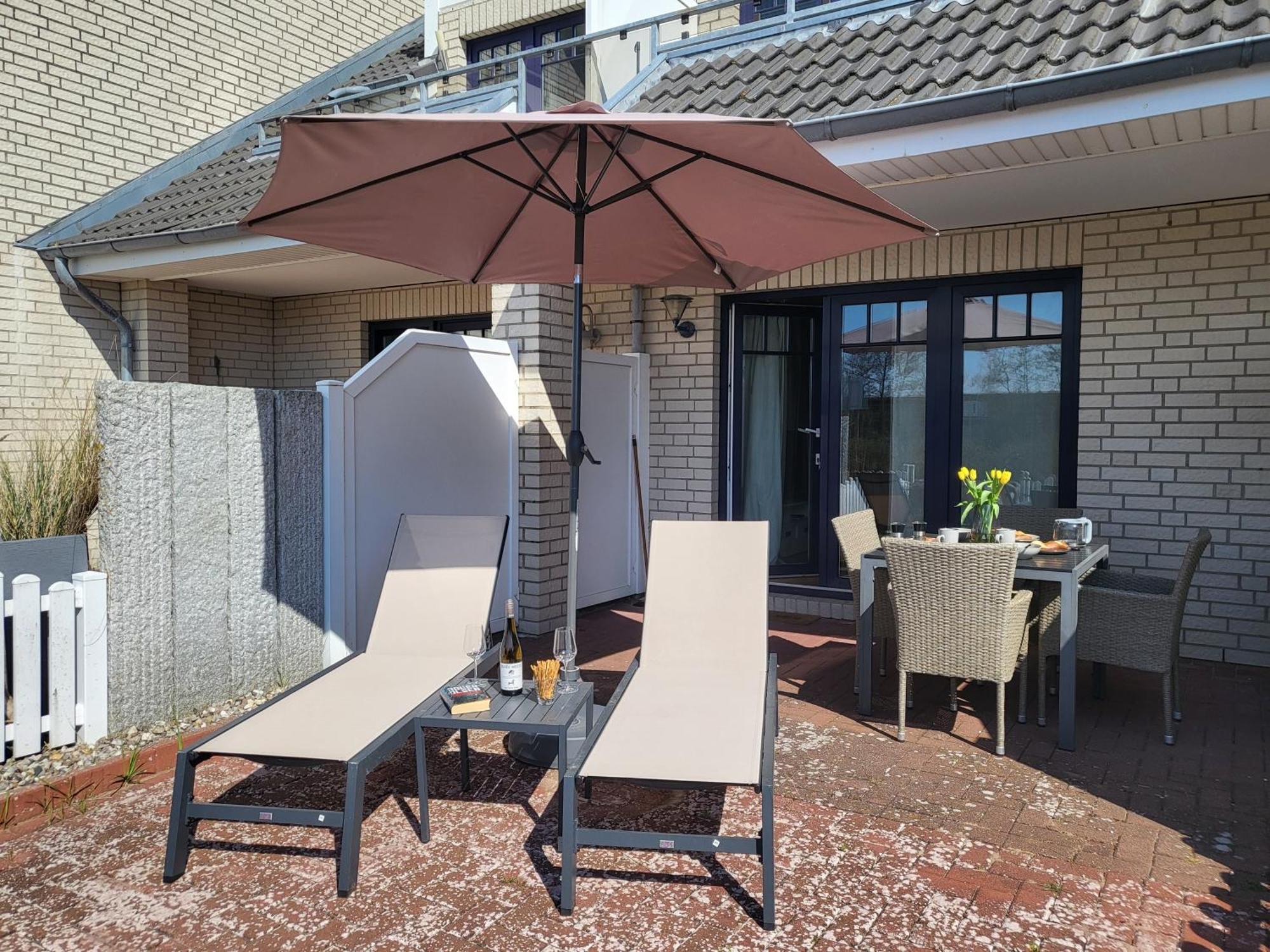 Ferienwohnung Deichglueck - Direkt Am Boehler Sandstrand Sankt Peter-Ording Esterno foto